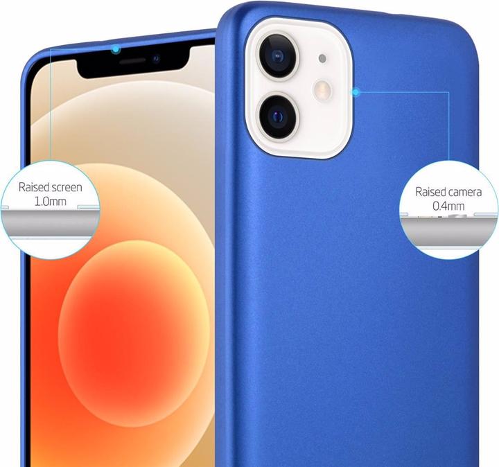 Produktbild Cadorabo TPU Matt Metallic Cover (Apple iPhone 12 mini)