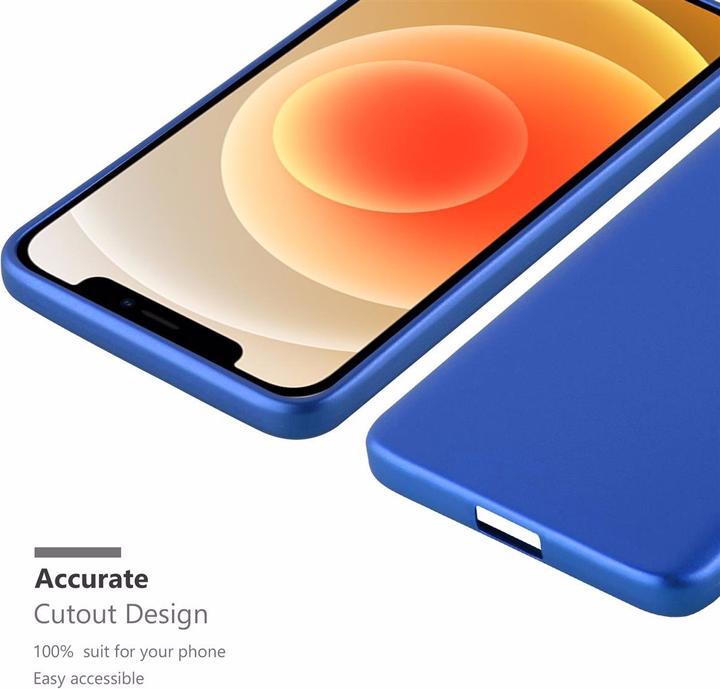 Produktbild Cadorabo TPU Matt Metallic Cover (Apple iPhone 12 mini)