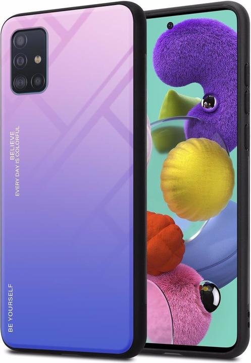 Actual product image Cadorabo TPU 2 colors glass cover (Samsung Galaxy M40s)