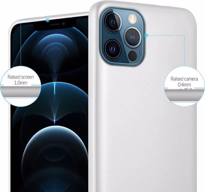 Actual product image Cadorabo TPU Matt Metallic Cover (Apple iPhone 12 Pro Max)
