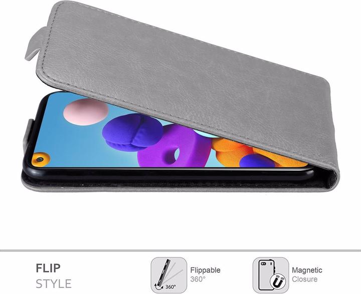 Actual product image Cadorabo Flip like Invis Cover (Samsung Galaxy A21s)