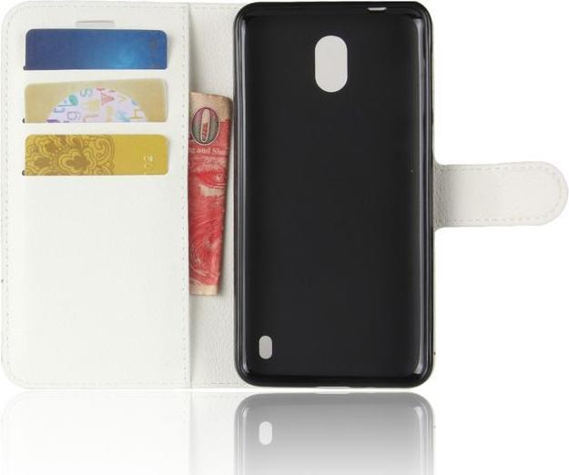 Actual product image MU Classic Leather cover with litchite texture (Nokia 2)