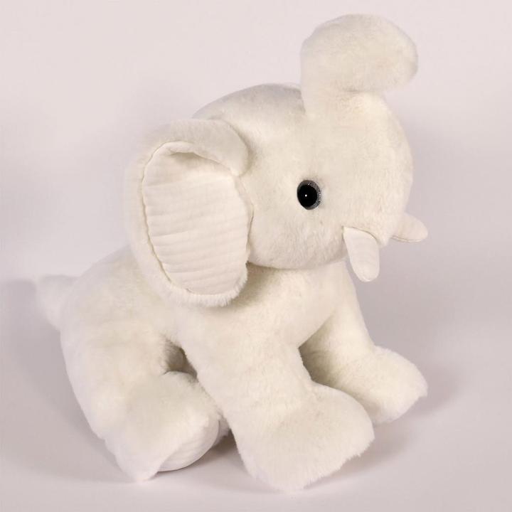Immagine prodotto Doudou et Compagnie Elefante Preppy Chic, bianco 45cm (40 cm)