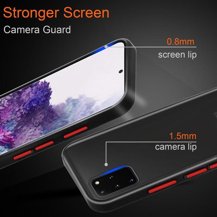 Produktbild Cadorabo Hybrid Matt Cover (Samsung Galaxy S20+)