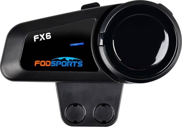 Actual product image Fodsports FX6 motorcycle intercom two-pack (black) (Set of 2)