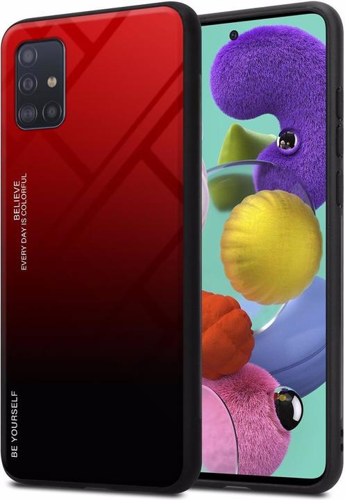Produktbild Cadorabo TPU 2 Farben Glas Cover (Samsung Galaxy M40s)