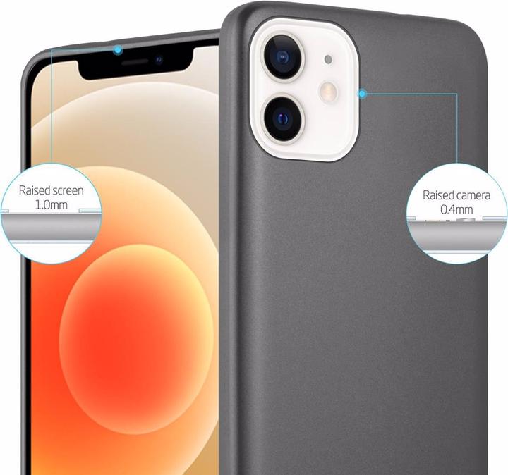 Actual product image Cadorabo TPU Matt Metallic Cover (Apple iPhone 12 mini)