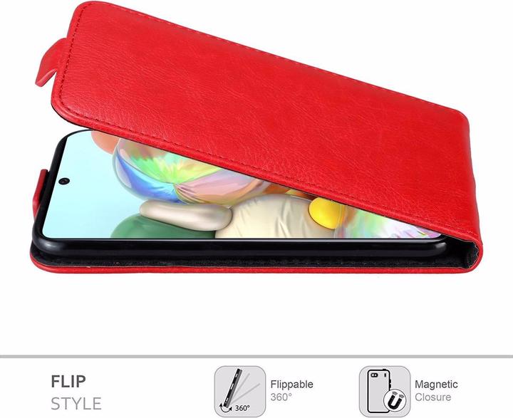 Actual product image Cadorabo Flip like Invis Cover (Samsung Galaxy A71)