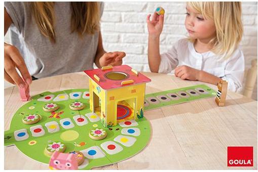 Actual product image Goula Three little pigs (German)