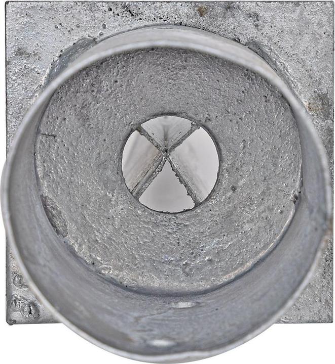 Actual product image Dema Pfosten - Einschlagbodenhülse Einschlaghülse Bodenhülse Pfostenträger rund Ø 100