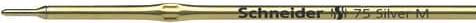 Actual product image Schneider Ballpoint refill Express 75 Line width: 0.6 mm Writing colour: silver (Refill unit, Silver, 0.60 mm)