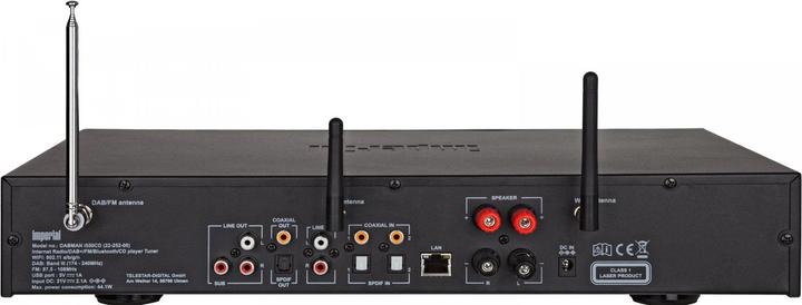 Produktbild Imperial Dabman i550 CD (DAB+, UKW, Bluetooth, WLAN)