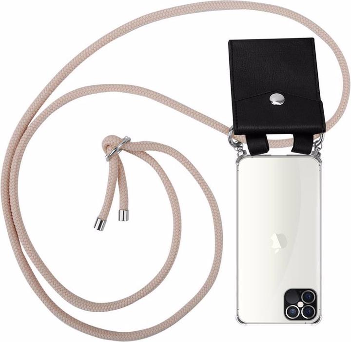 Actual product image Cadorabo TPU Mobile Phone Chain SILVER Cover