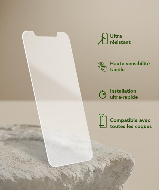 Actual product image Just Green Bio Screen Protector (1 Piece, Apple iPhone 12, Apple iPhone 12 Pro)