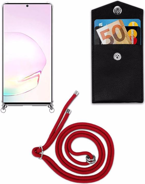 Produktbild Cadorabo TPU Handy Kette SILBER Cover