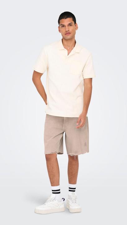 Actual product image Only & Sons Gerade geschnitten Mittlere Taille Shorts Jeans-Shorts (L)