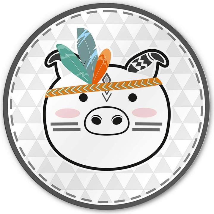 Image du produit Trenddeko Cochon indien (Ø 45 cm)