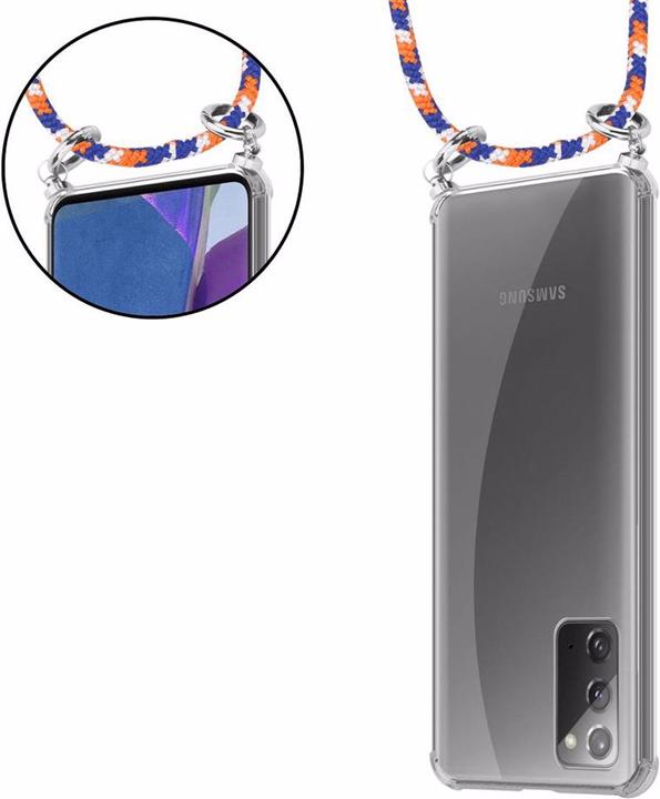 Produktbild Cadorabo TPU Handy Kette SILBER Cover