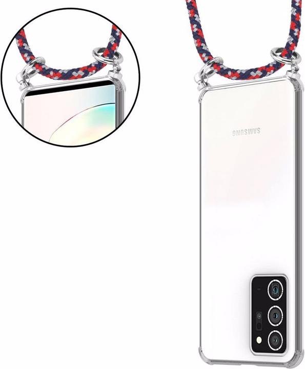 Produktbild Cadorabo TPU Handy Kette SILBER Cover