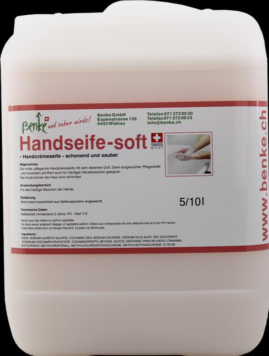 Produktbild Benke Handseife SOFT - schonend und sauber - 10 Liter (Flüssigseife, 10000 ml)