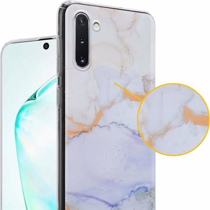 Image du produit Cadorabo Couverture IMD TPU Marbre coloré (Samsung Galaxy Note 10)