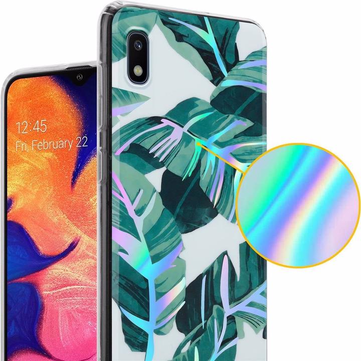 Immagine prodotto Cadorabo IMD TPU Colorful Flowers & Leaves Cover (Samsung Galaxy A10, HTC One M10)
