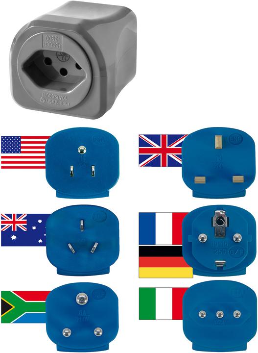 Actual product image Brennenstuhl Travel adapters