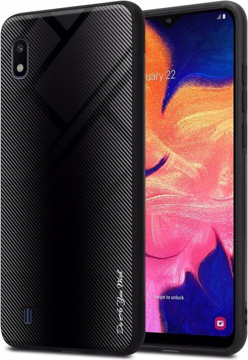 Image du produit Cadorabo TPU Couverture en verre rayé (Samsung Galaxy A10, HTC One M10)