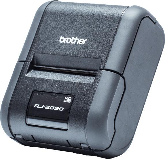 Actual product image Brother RJ-2050 Rugged Mobile Printer