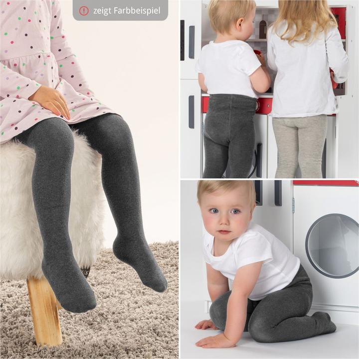 Immagine prodotto La Loona Collant per bambini LaLoona confezione da 2 pezzi - bianco - (62/68)