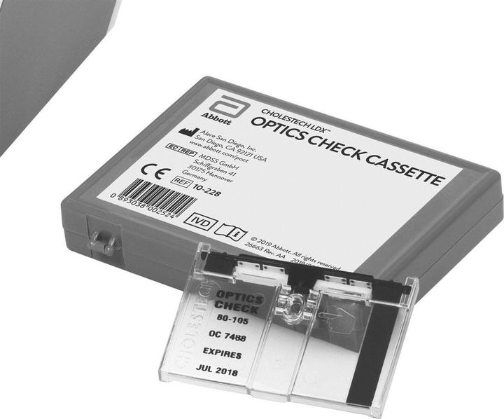 Produktbild Cholestech LDX Optics Check Cassette (Blutzuckermessgerät)