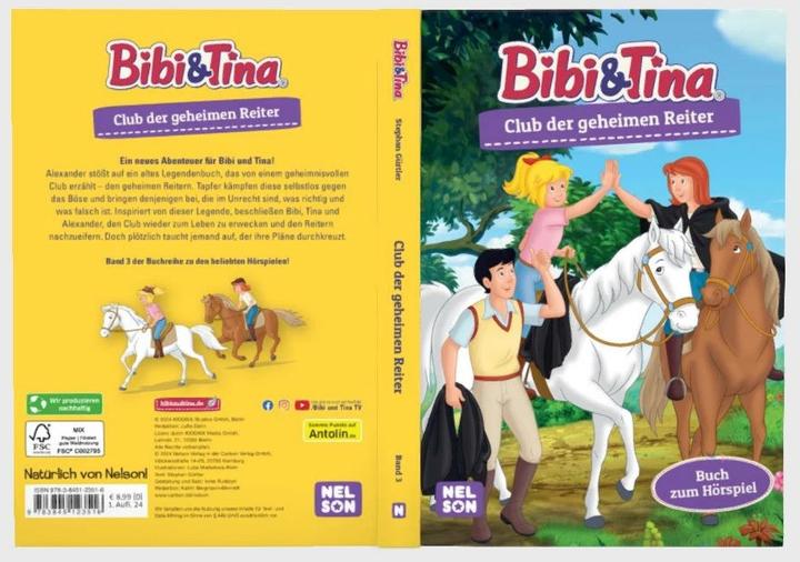 Actual product image Bibi and Tina: Club of the Secret Riders (German)