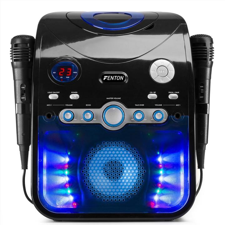 Actual product image Fenton Karaoke Machine SBS20B Black (Active)