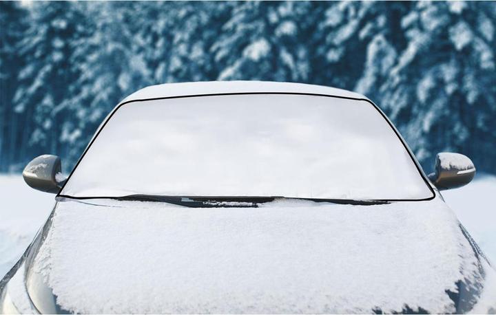 Image du produit Trend Couverture de pare-brise / pare-soleil de voiture anti-givre avec aimants