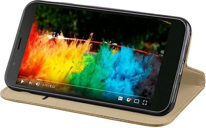 Produktbild König Design Nokia 5.3 Handyhülle Schutztasche 360 Grad Cover Case Wallet Etuis Bumper Gold (Nokia 5.3)