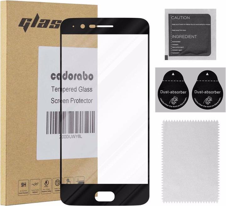 Produktbild Cadorabo Vollbild Displayschutzglas (1 Stück, OnePlus 5)
