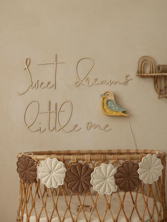 Produktbild Cut it now Schriftzug aus Holz "Sweet dreams little one"