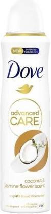 Dove Advanced Care Coconut and Jasmine Flowers 150ml Spray Deodorant (Spray, 150 ml)