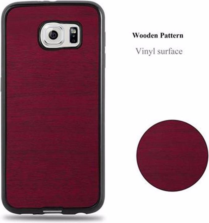 Immagine prodotto Cadorabo Copertura in legno TPU (Samsung Galaxy S6)