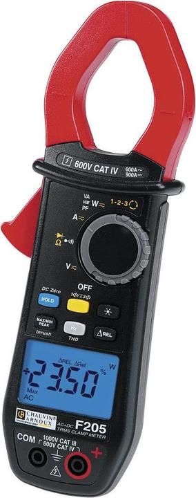 Produktbild Chauvin Arnoux Stromzange, Hand-Multimeter di (CAT III 1000V, CAT IV 600V)