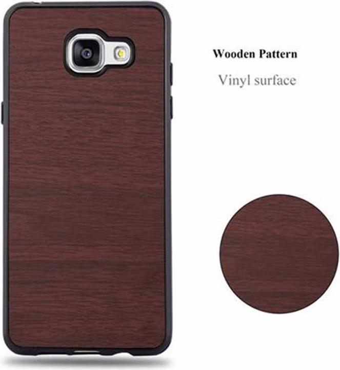 Image du produit Cadorabo Couverture en bois TPU (Samsung Galaxy A3 (2016))