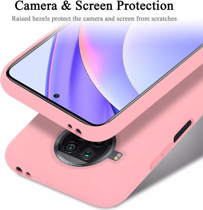Immagine prodotto Cadorabo Copertura della cassa del silicone liquido TPU (Mi 10T Lite)