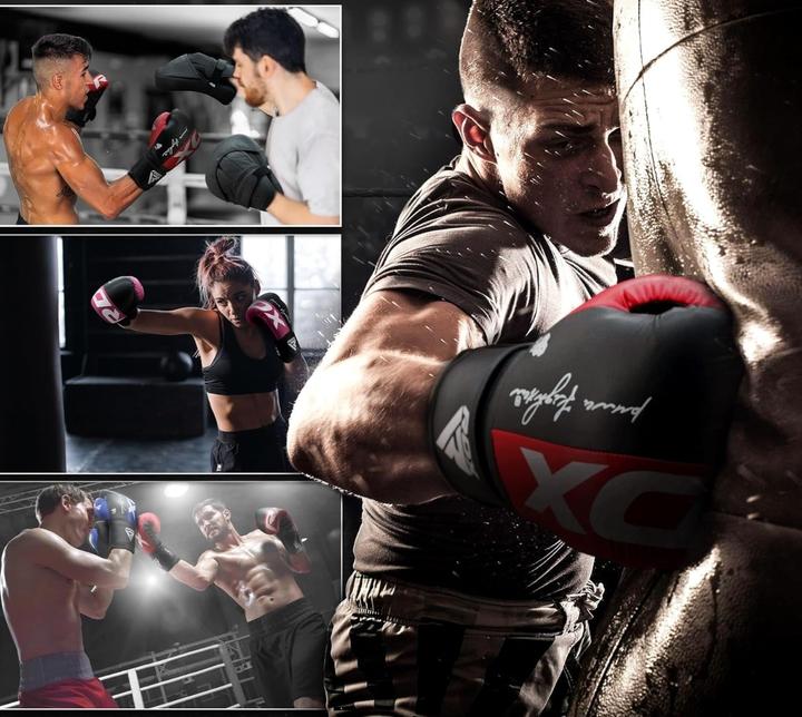 Actual product image Rdx Boxing Gloves REX F4 (16 OZ)