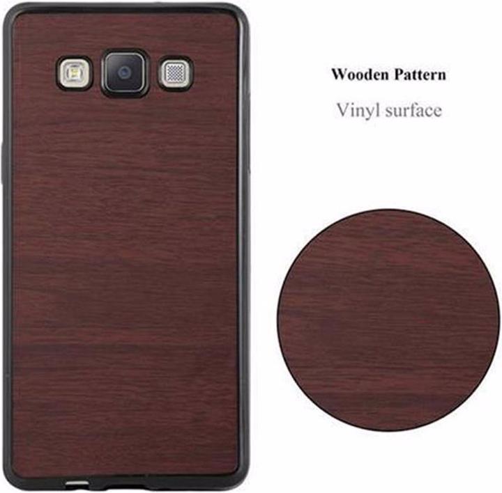 Produktbild Cadorabo TPU Wooden Cover (Samsung Galaxy A3)