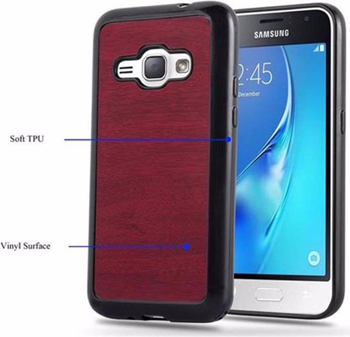 Immagine prodotto Cadorabo Copertura in legno TPU (Samsung Galaxy J1 (2016))
