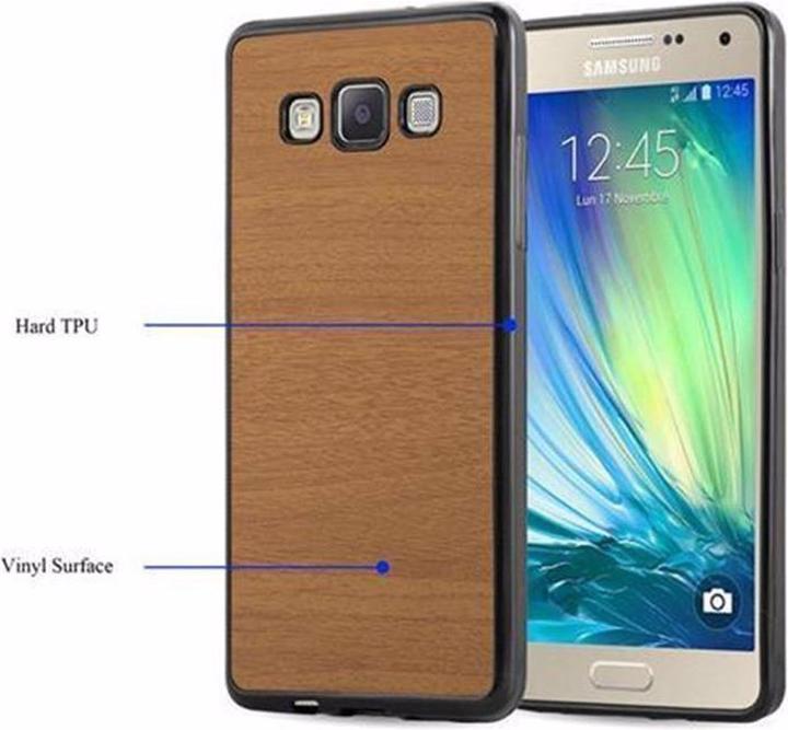 Image du produit Cadorabo Couverture en bois TPU (Samsung Galaxy J5 (2015))