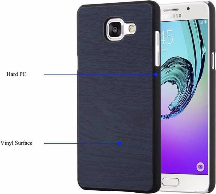 Actual product image Cadorabo TPU Wooden Cover (Samsung Galaxy A5 (2016))