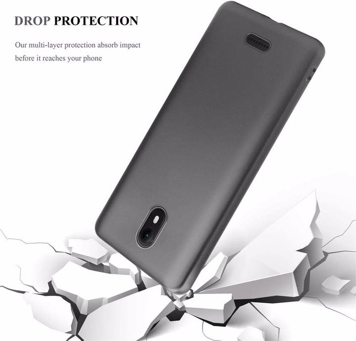 Image du produit Cadorabo Couverture métallique mate TPU (Wiko View Go)