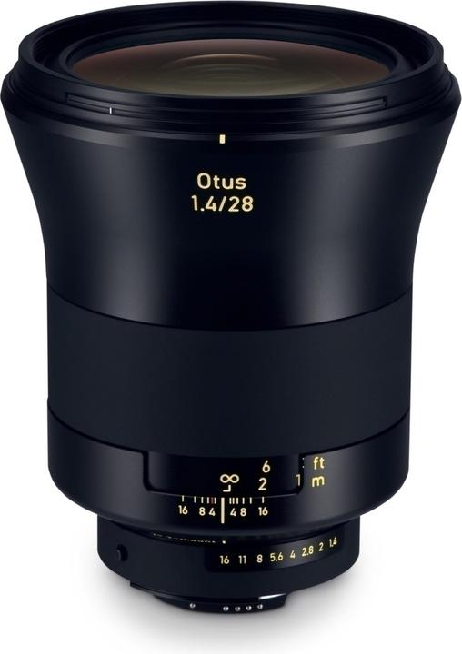 Image du produit Zeiss Otus T 28 mm f/1.4 - 16, Nikon F (Nikon F, Plein format)