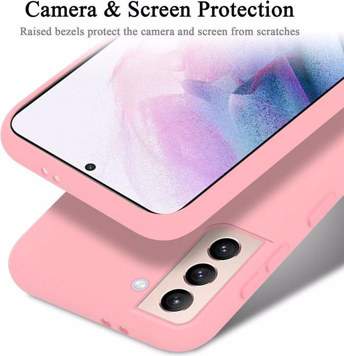 Immagine prodotto Cadorabo Copertura della cassa del silicone liquido TPU (Samsung Galaxy S21+)